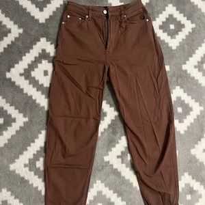 H&M brown jeans